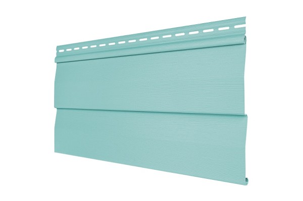 Виниловый сайдинг Tecos - корабельный брус, бирюза  купить в Воронеже