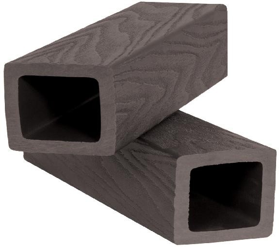 Балясина ДПК Polivan SINGARAJA 3D фактура дерева, темно-коричневый купить в Воронеже