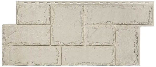 Фасадная панель T-Сайдинг-МАРСЕЛЬ ЭКО-1 Уайт купить в Воронеже