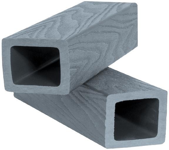 Балясина ДПК Polivan SINGARAJA 3D фактура дерева, серый купить в Воронеже