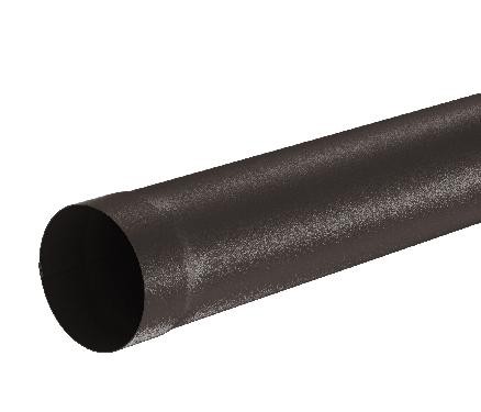 Водосток Aquasistem, Система 150/100 - Труба водосточная 3.00м RR 32 Тёмно-коричневый matt купить в Воронеже