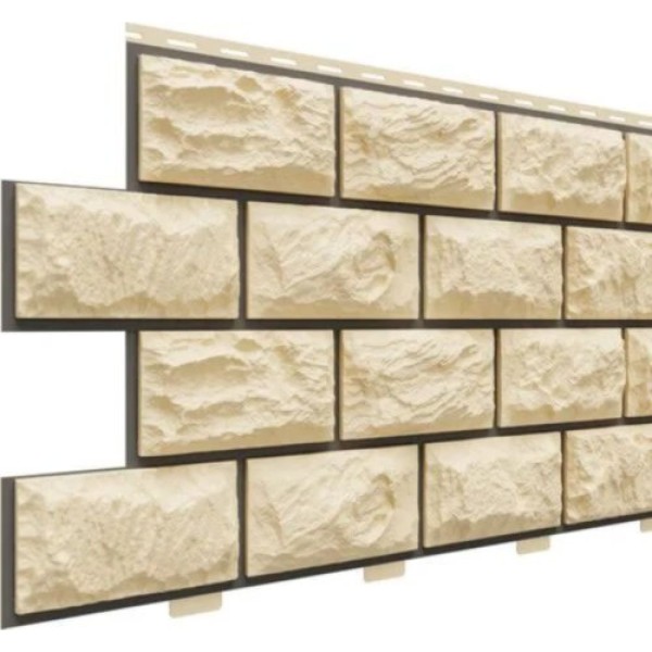 Фасадная панель Доломит Альпийский прокрашенный Шампань купить в Воронеже