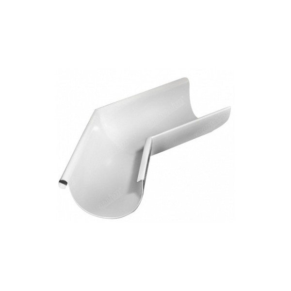 Водосток Grand Line 150x100 – Угол наружный 135° RAL 9003 купить в Воронеже