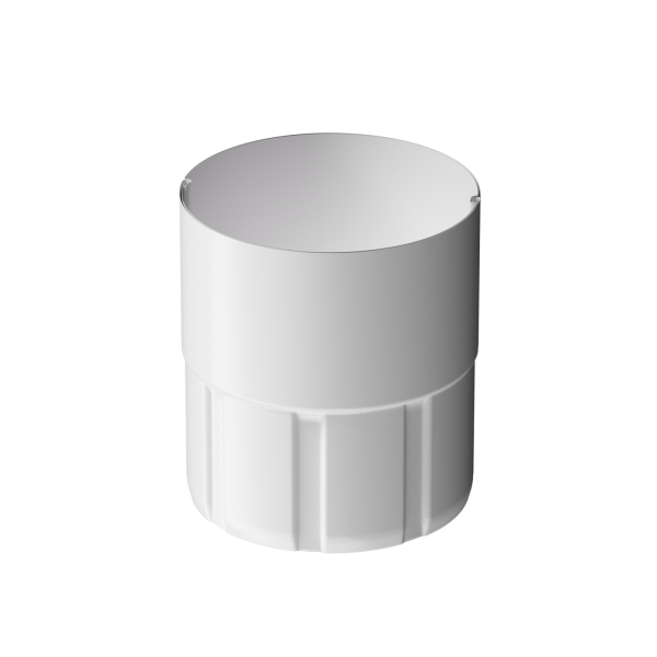 Муфта соединительная для водостока Döcke STAL PREMIUM, Пломбир купить в Воронеже