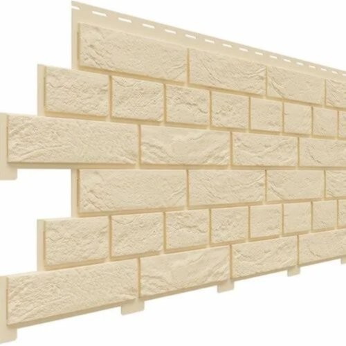 Фасадная панель Доломит Кирпич Славянка Шампань купить в Воронеже