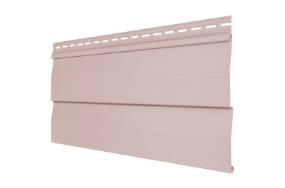 Виниловый сайдинг Tecos - корабельный брус, фламинго