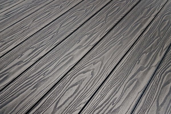 Террасная доска из ДПК Terrapol Смарт 3D Полнотелая с пазом Черное дерево купить в Воронеже