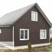Фасадная панель Ю-Пласт Стоун Хаус Кирпич Коричневый купить в Воронеже