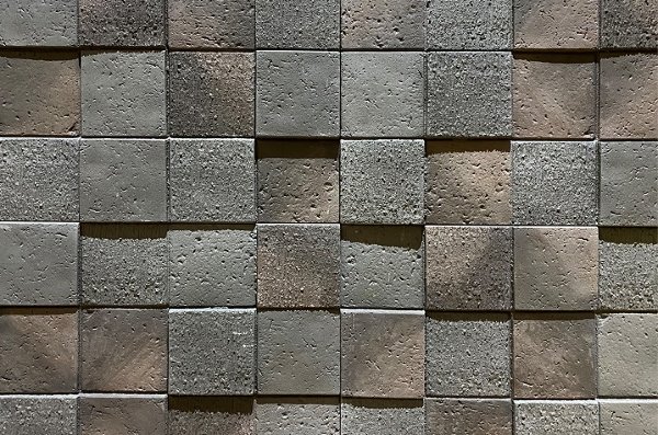 Фиброцементные панели КАНЬОН коллекция 3D-МОЗАЙКА 45 купить в Воронеже