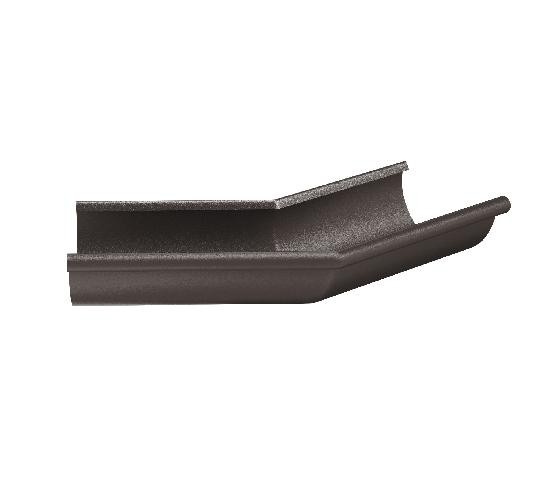 Водосток Aquasistem, Система 150/100 - Угол желоба, наружный 135° RR 32 Тёмно-коричневый matt купить в Воронеже