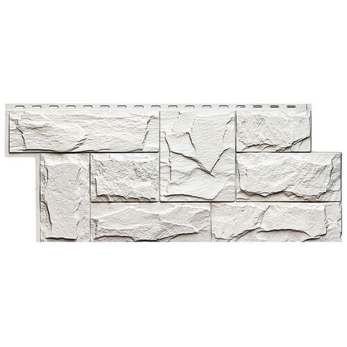 Фасадная панель T-Сайдинг- Гранит Леон ЭКО-1 Уайт купить в Воронеже