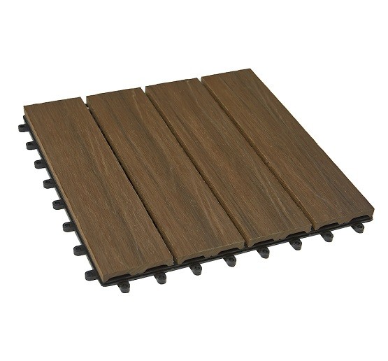 Садовый паркет дпк CM Garden Modern, 300х300 мм, PATINA BROWN (Патина коричневый) купить в Воронеже