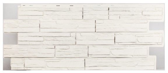 Фасадная панель T-Сайдинг-Альпийская сказка Белый купить в Воронеже