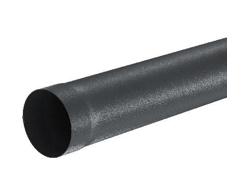 Водосток Aquasistem, Система 125/90 - Труба водосточная 1.00м RR 23 Маренго matt купить в Воронеже