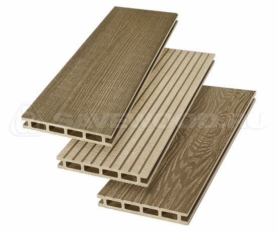 Террасная доска из ДПК SW Carpinus (R) — двухсторонняя тик купить в Воронеже