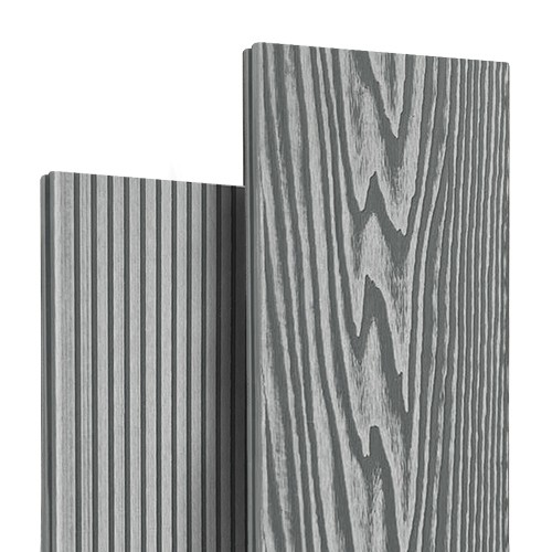 Террасная доска из ДПК Latitudo Optima 146х24 Серый купить в Воронеже