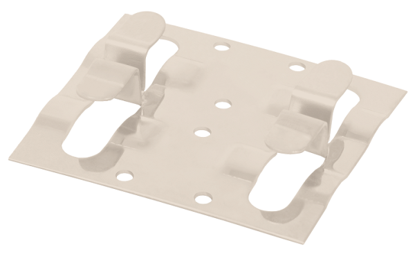 Кляймер рядный Grinder для монтажа наличника белый купить в Воронеже