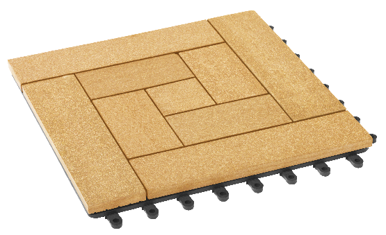 Модульный паркет ДПК GRINDERDECO Люкс 10 Песчаник купить в Воронеже