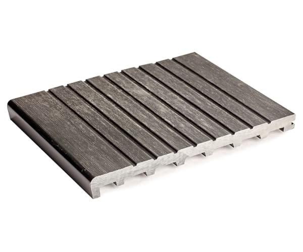 Ступень ДПК Dortmax Modern 3D графит купить в Воронеже