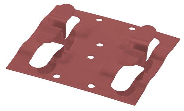 Кляймер рядный Grinder для монтажа наличника красный купить в Воронеже