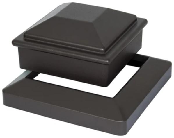 Комплект крышка и юбка для столба Polivan SINGARAJA из алюминия купить в Воронеже