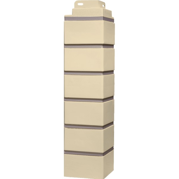 Угол Фасайдинг Серия «Кирпич клинкерный» Желтый купить в Воронеже