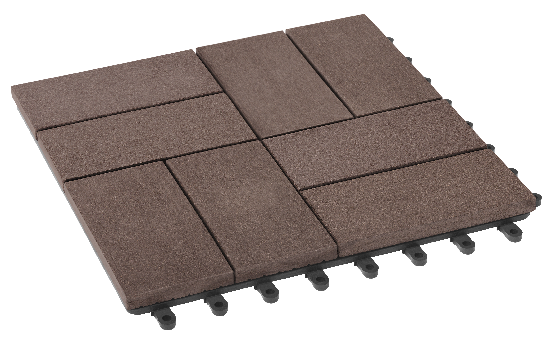 Модульный паркет ДПК GRINDERDECO Люкс 9 Шоколад купить в Воронеже