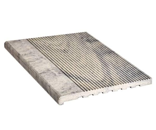 Ступень ДПК Dortmax бело-серая купить в Воронеже