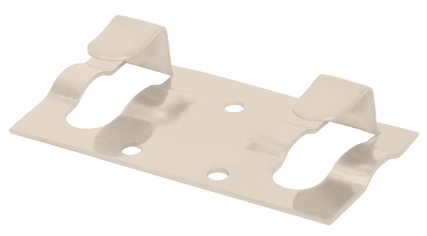 Кляймер стартовый Grinder для монтажа наличника белый купить в Воронеже