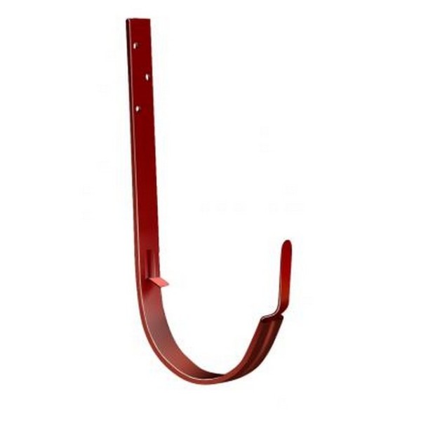 Водосток Grand Line 125x90 – Кронштейн длинный RAL 8004 купить в Воронеже