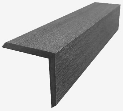 Декоративный угол 50×50 графит