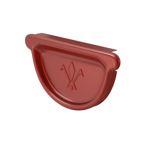 Водосток Aquasistem, система 150x100 - Заглушка универсальная с резиновым уплотнителем RR 29 Бургундский купить в Воронеже