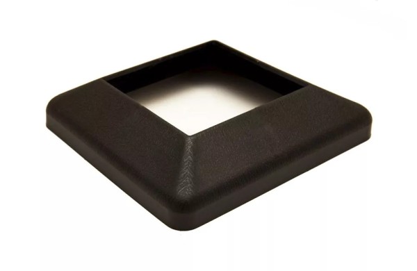 Крышка нижняя ПВХ для столба Deckart 125х125 Графит купить в Воронеже