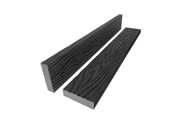 Брус лавочный 3D-тиснение 20х80 Графит купить в Воронеже