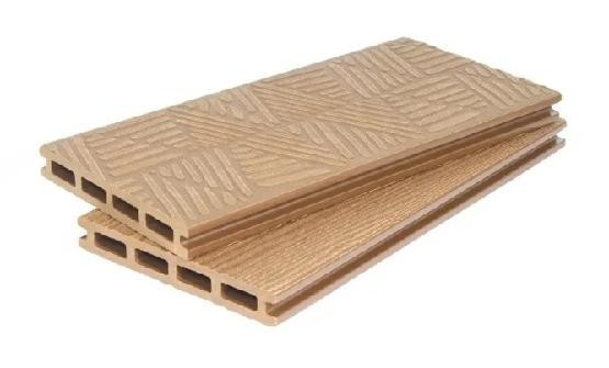 Террасная доска ДПК POLIVAN GROUP 3D+3D NEW пустотелая двухсторонняя DENPASAR Песочный купить в Воронеже