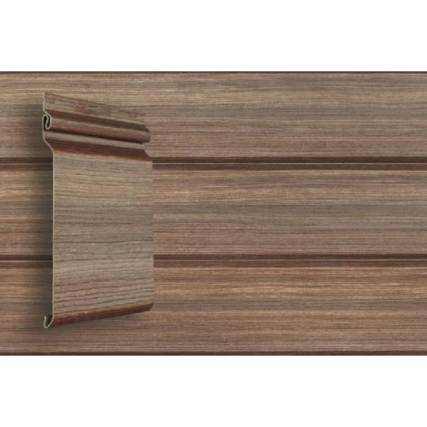 Виниловый сайдинг Grand Line Natural-Брус Tundra - Кедр купить в Воронеже