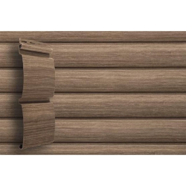 Виниловый сайдинг Grand Line Tundra Блок-хаус - Кедр купить в Воронеже