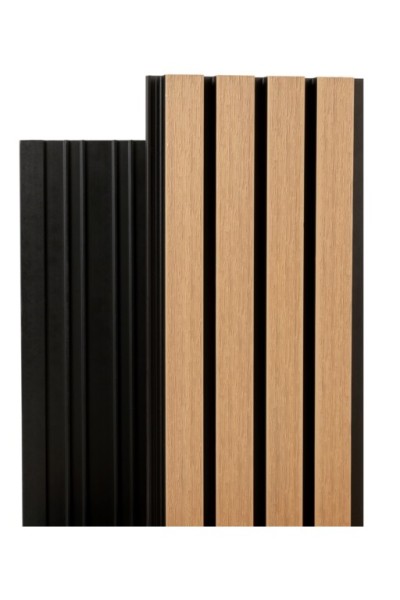 Фасадная реечная панель Ecodecking Скай коэкструзия 200х20х3000 Бук купить в Воронеже