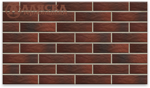 Фасадные Термопанели Аляска Cherry Rustic купить в Воронеже