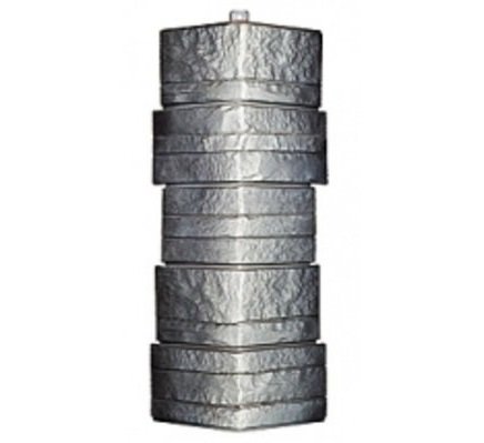 Угол T-Сайдинг-ЭКО-2 Гранит Леон - Самшит купить в Воронеже