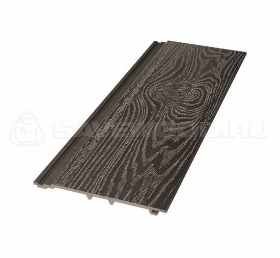 Сайдинг из дпк savewood sw-cedrus тангенциальный распил темно-коричневый купить в Воронеже