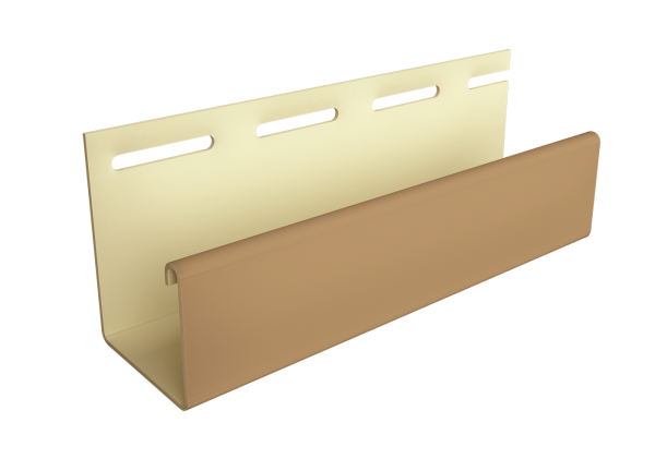 Фасадный J-профиль 30 мм Карамельный купить в Воронеже