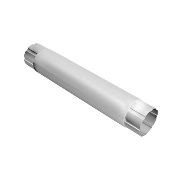 Водосток Grand Line 125x90 – Труба водосточная 1м RAL 9003 купить в Воронеже