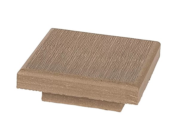 Крышка ДПК для столба 100x100 Орех купить в Воронеже