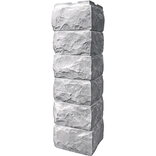 Угол наружный FineBer, Скол Светло серый купить в Воронеже