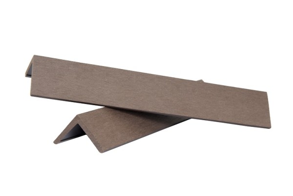 Уголок ДПК завершающий шлифованный SINGARAJA коричневый купить в Воронеже