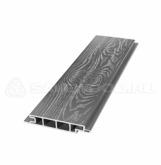 Террасная доска из ДПК SW Padus тангенциальный распил «SaveWood» пепельный купить в Воронеже