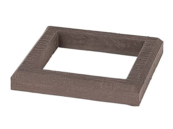 Рамка ДПК для столба 100x100 Венге купить в Воронеже