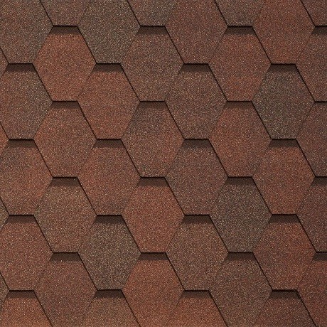 Гибкая черепица Tegola VENETO nocciola 418 купить в Воронеже