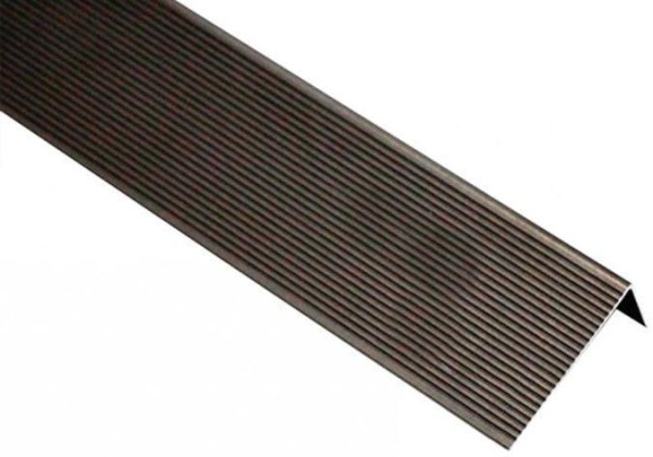 Угол завершающий алюминиевый KRONEX 51,5x30x3000 мм. коньяк купить в Воронеже